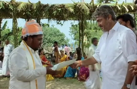 veeram scene